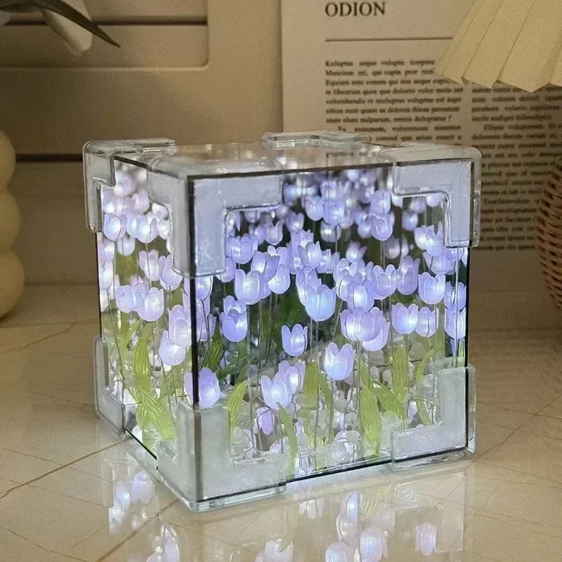 DIY Handmade Tulip Mirror