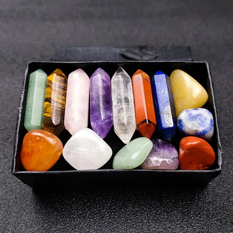 Quartz Crystal Chakra Healing Stones