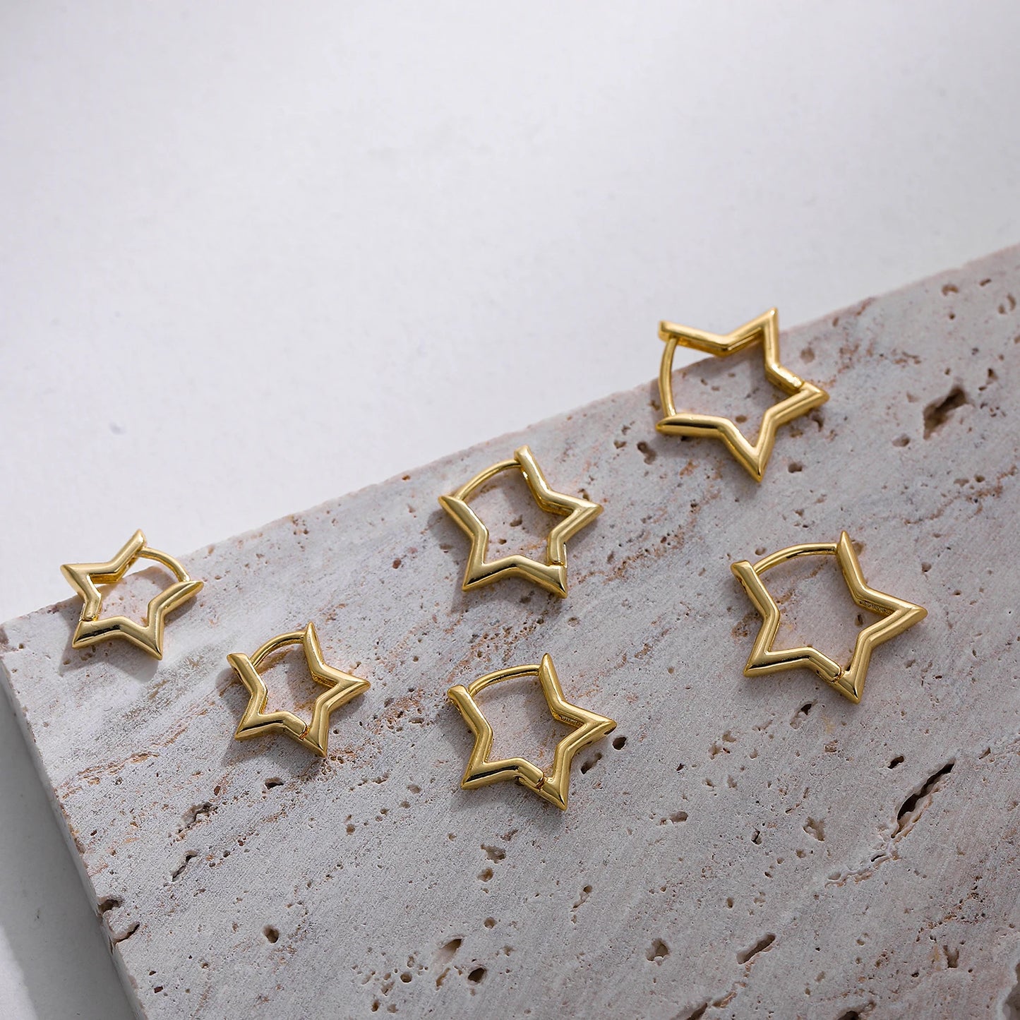 Shape Hoop Earrings