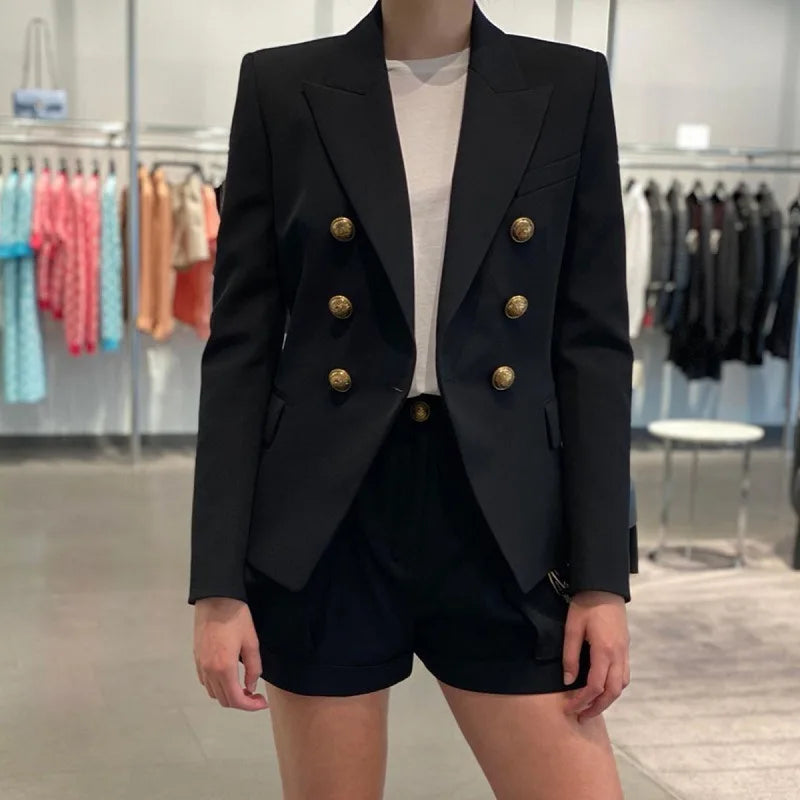 Luxury Female Coats Casual Blazer (Popular)