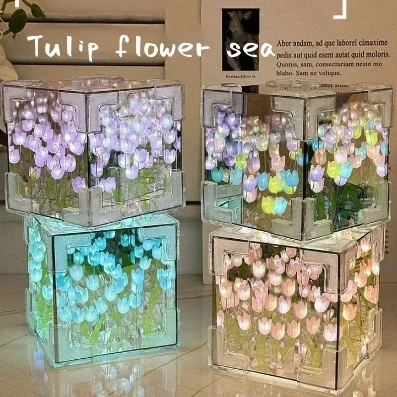DIY Handmade Tulip Mirror