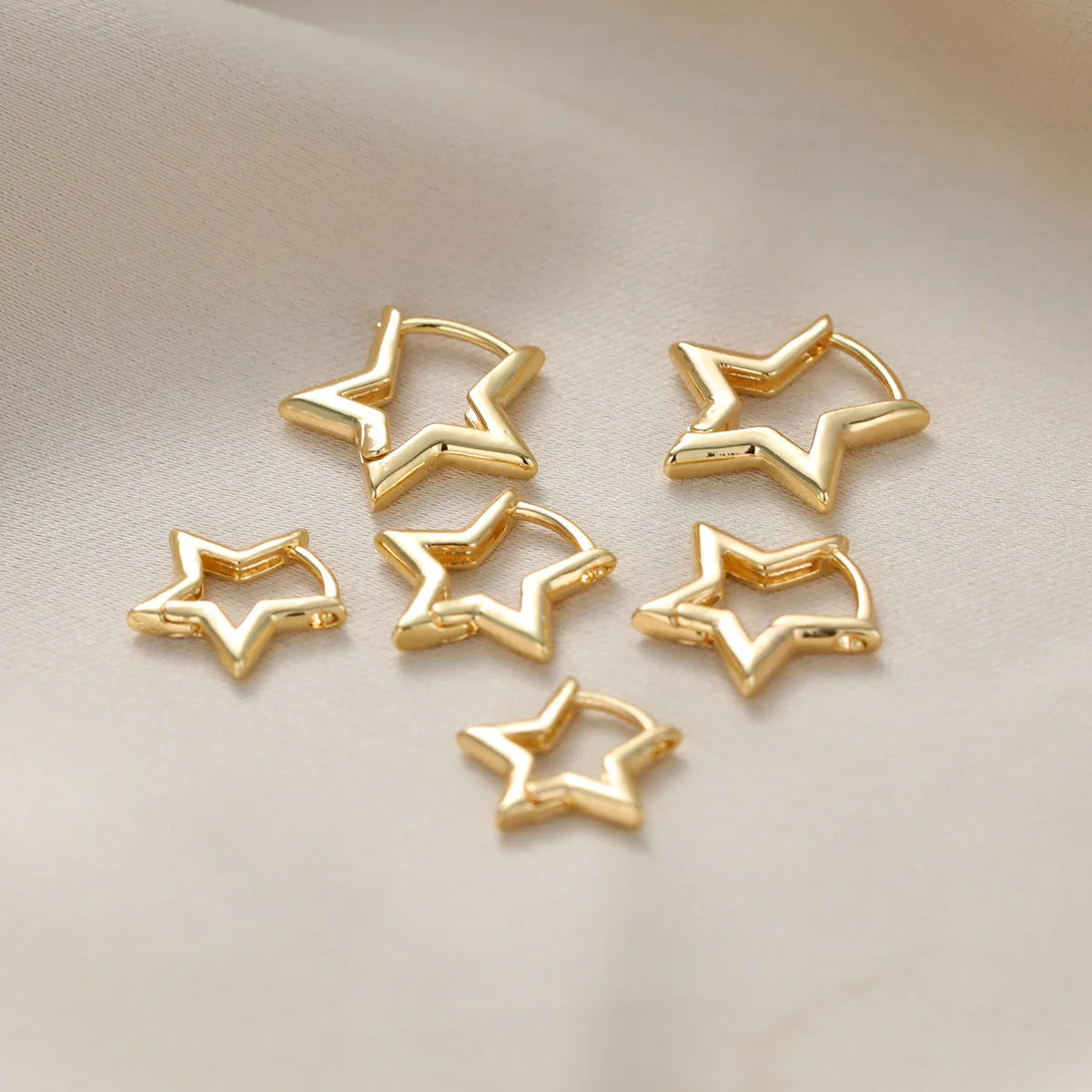 Shape Hoop Earrings