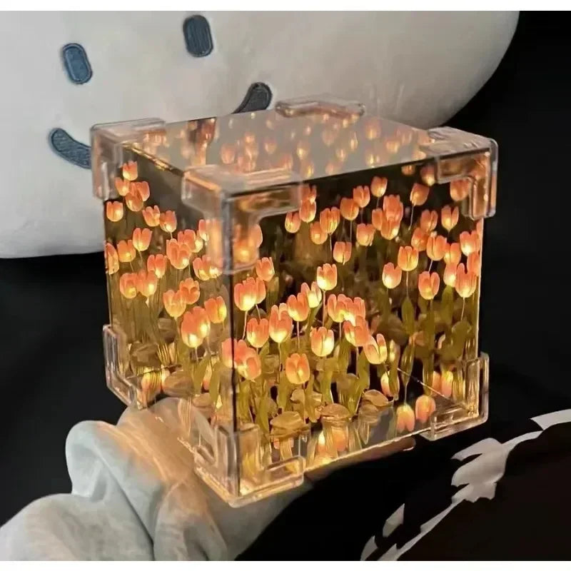 DIY Handmade Tulip Mirror