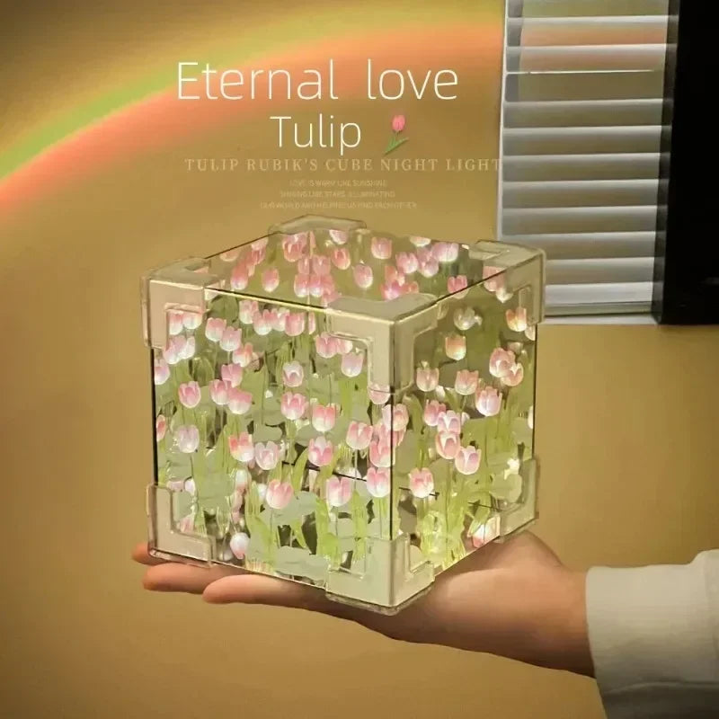 DIY Handmade Tulip Mirror