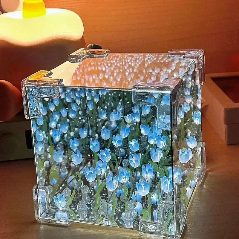 DIY Handmade Tulip Mirror