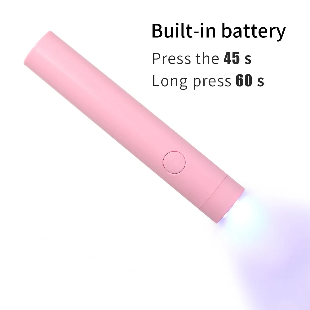 LULAA Handheld Uv Light For Gel Nails Dryer