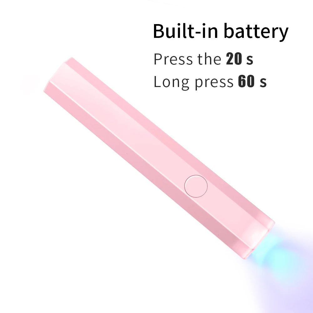 LULAA Handheld Uv Light For Gel Nails Dryer