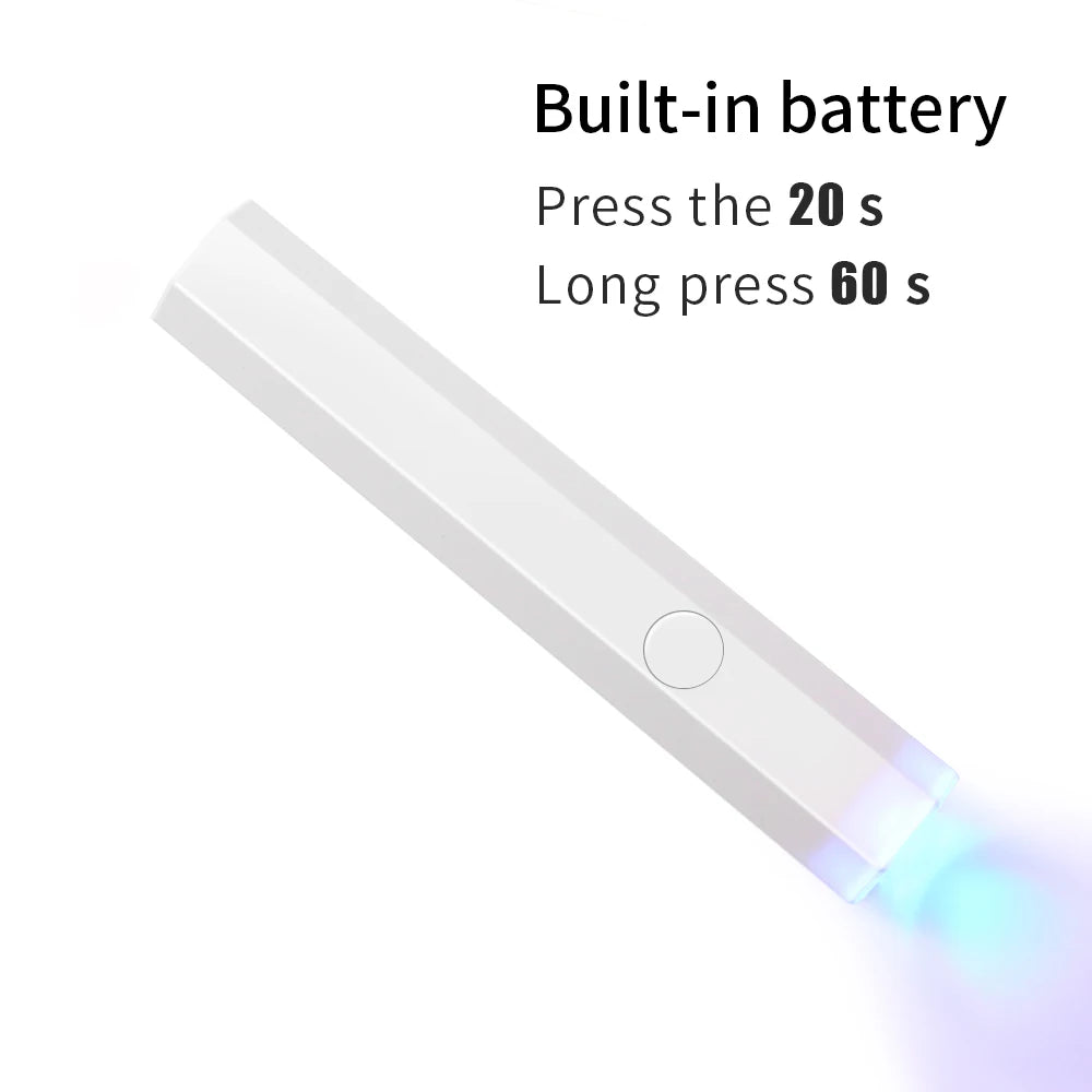 LULAA Handheld Uv Light For Gel Nails Dryer