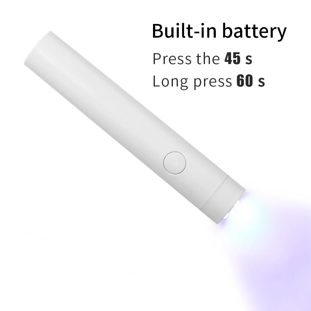 LULAA Handheld Uv Light For Gel Nails Dryer