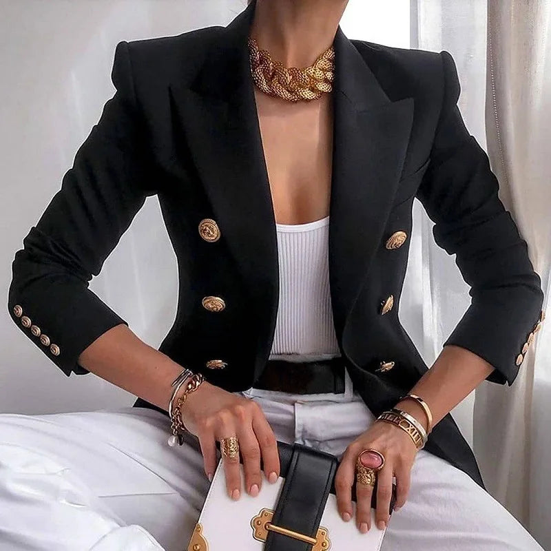Luxury Female Coats Casual Blazer (Popular)