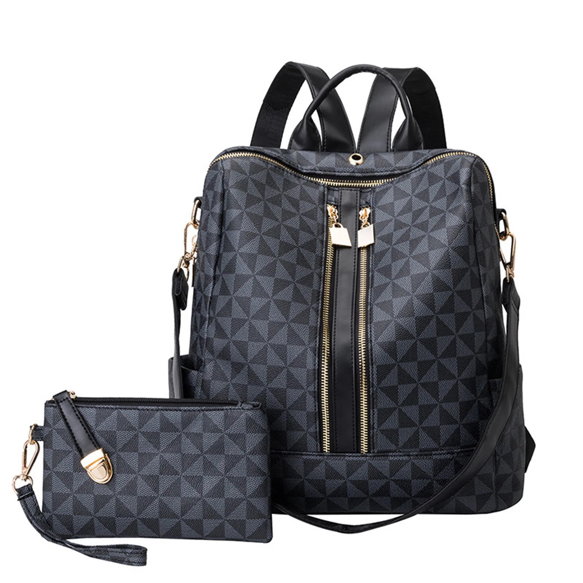 Backpack And Handbag Set (Popular)