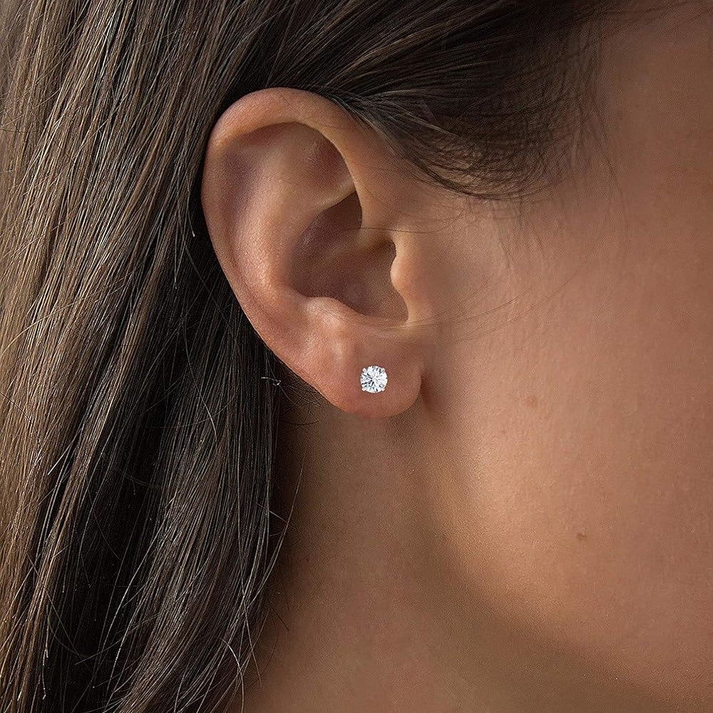 Certified Lab-Grown Diamond Stud Earrings