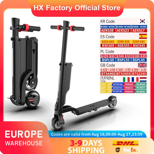 HX X6 electric scooter