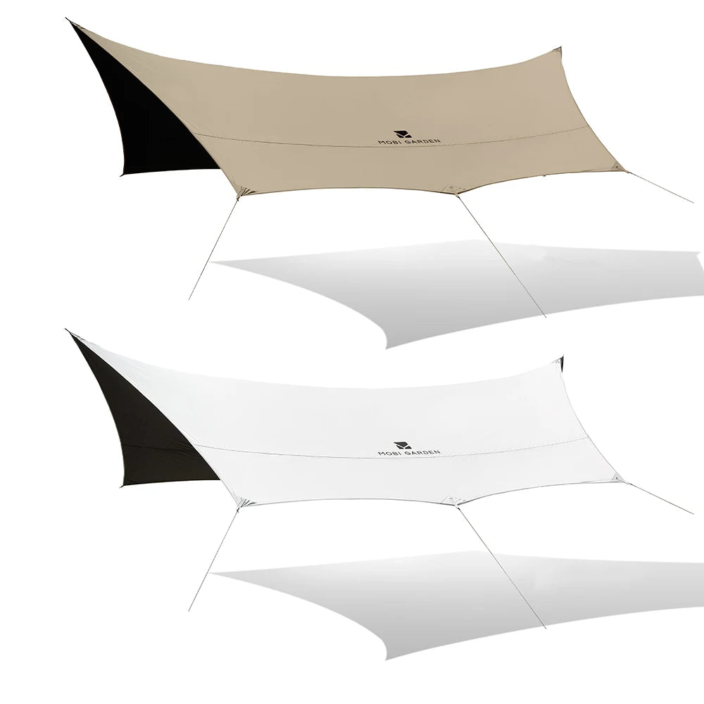 Moby Garden Camping Black Coating Tarp