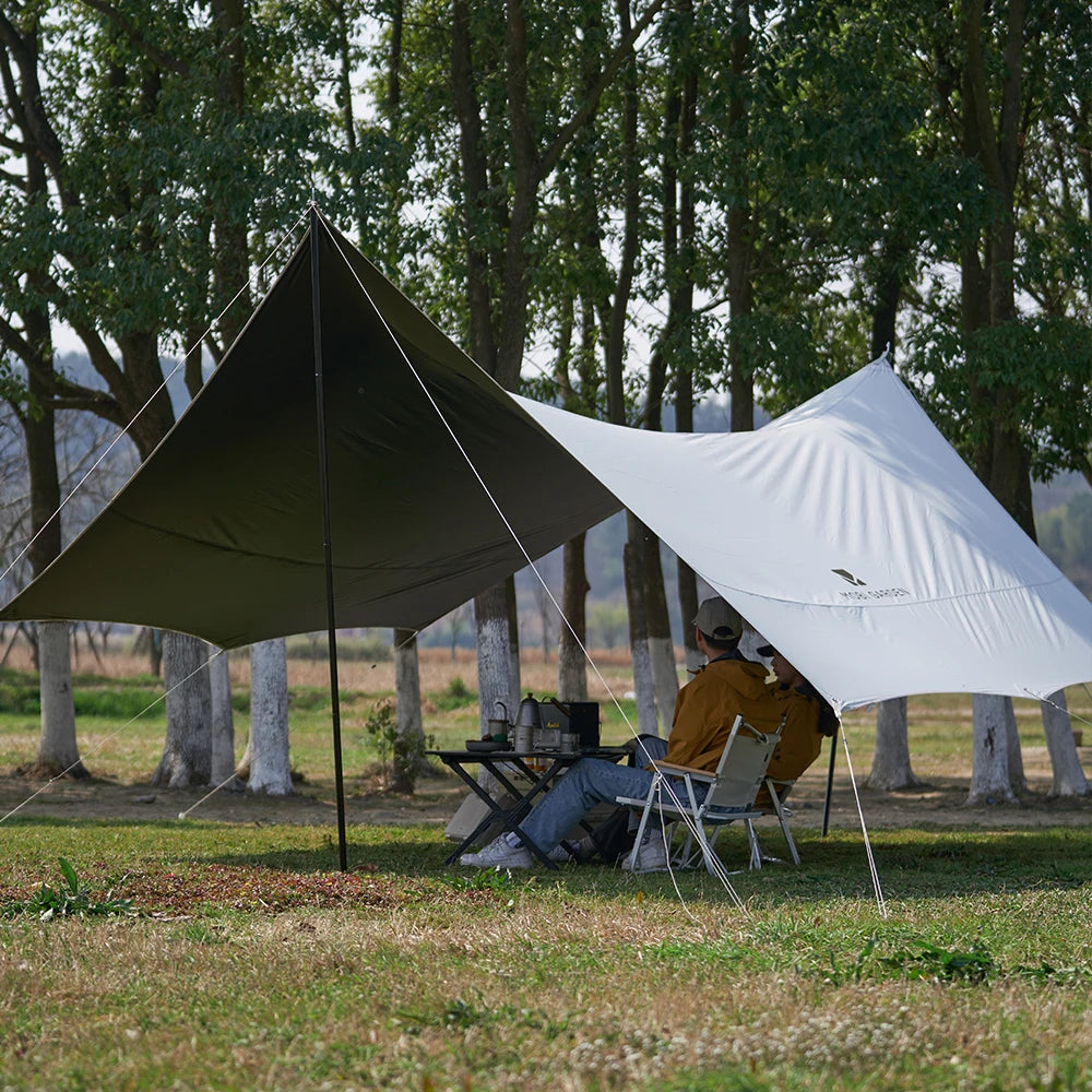 Moby Garden Camping Black Coating Tarp