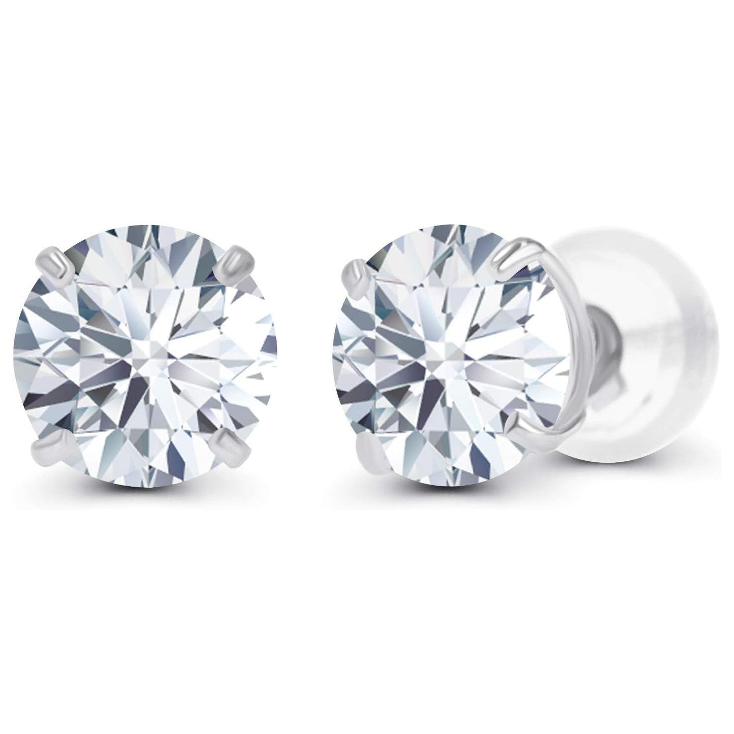 Certified Lab-Grown Diamond Stud Earrings