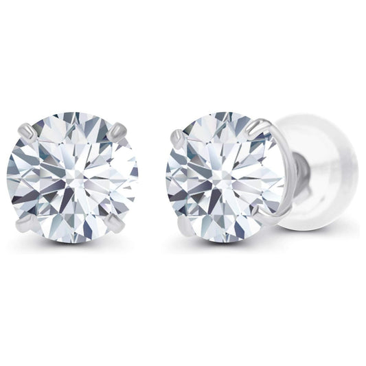 Certified Lab-Grown Diamond Stud Earrings