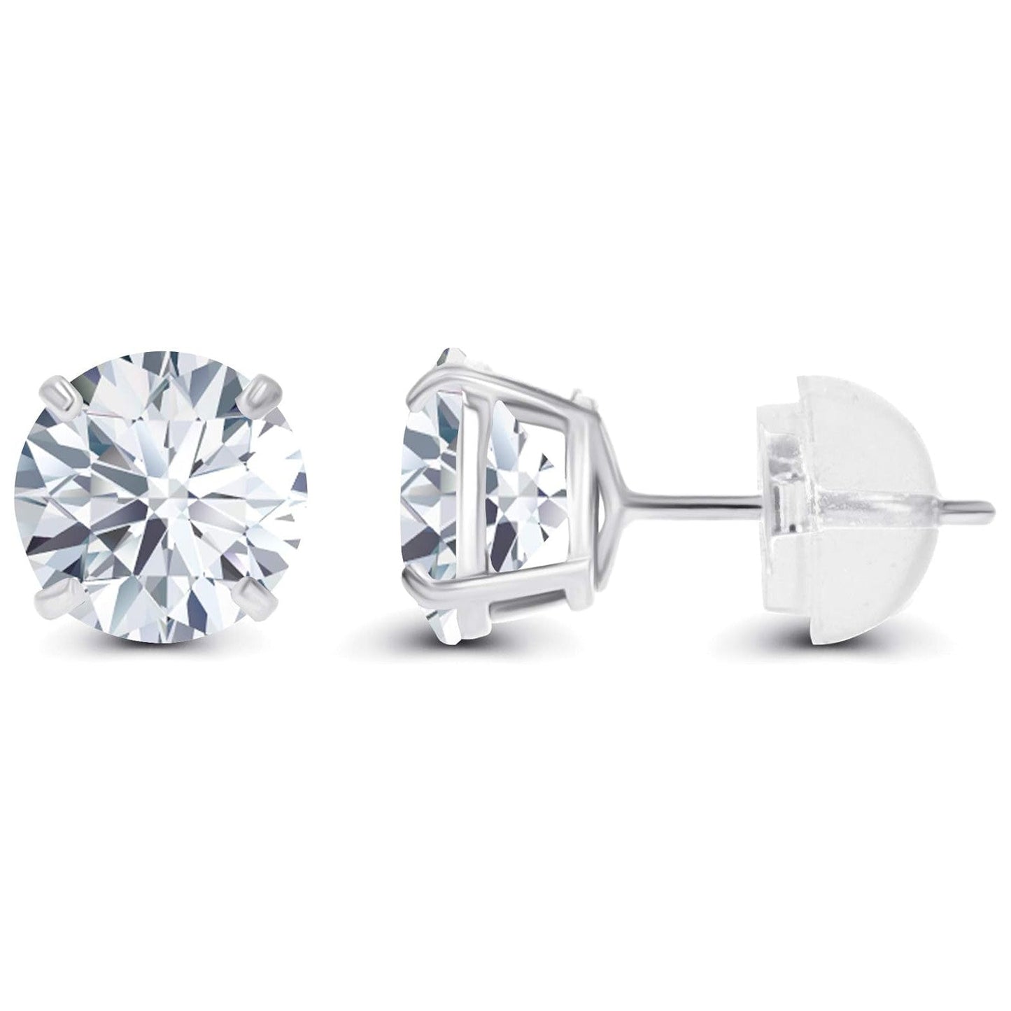 Certified Lab-Grown Diamond Stud Earrings