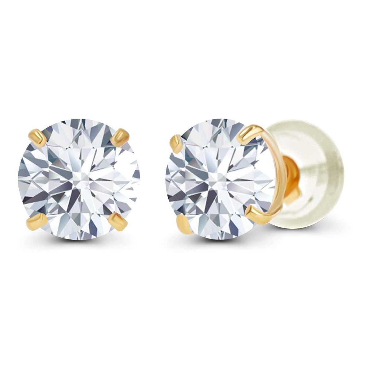 Certified Lab-Grown Diamond Stud Earrings