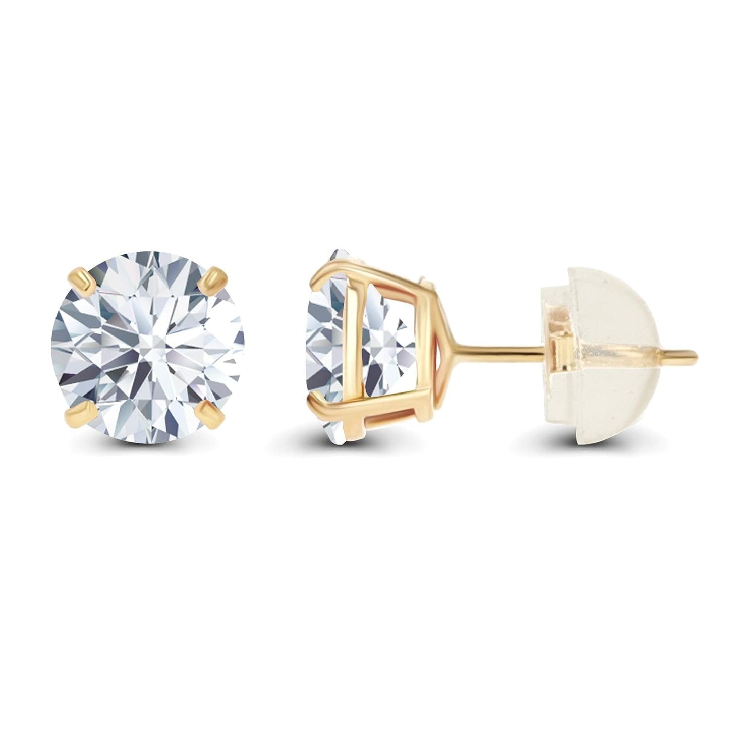 Certified Lab-Grown Diamond Stud Earrings