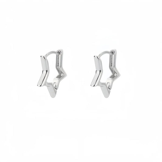 Geometric Star Earrings
