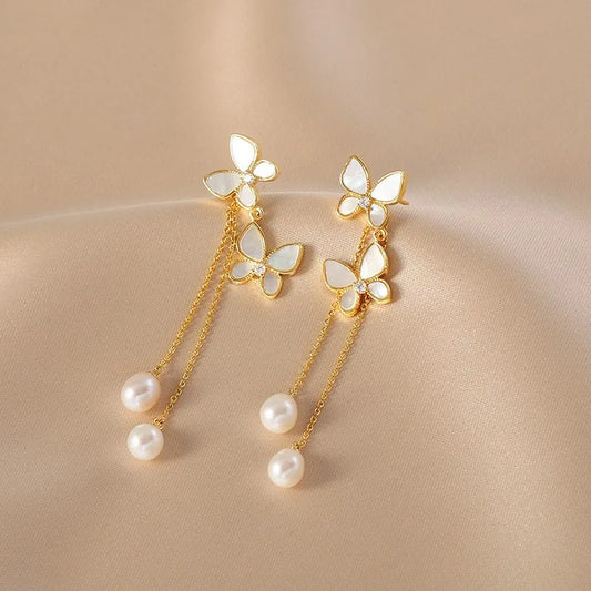 Shell Love Dangle Earrings