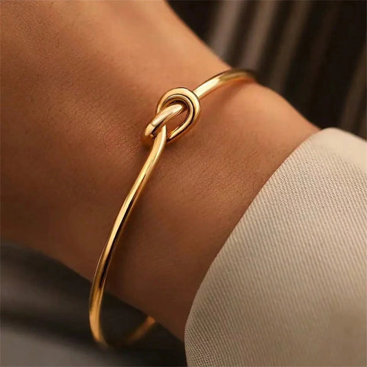 Gold Plated Stainless Steel Chain Bracelet