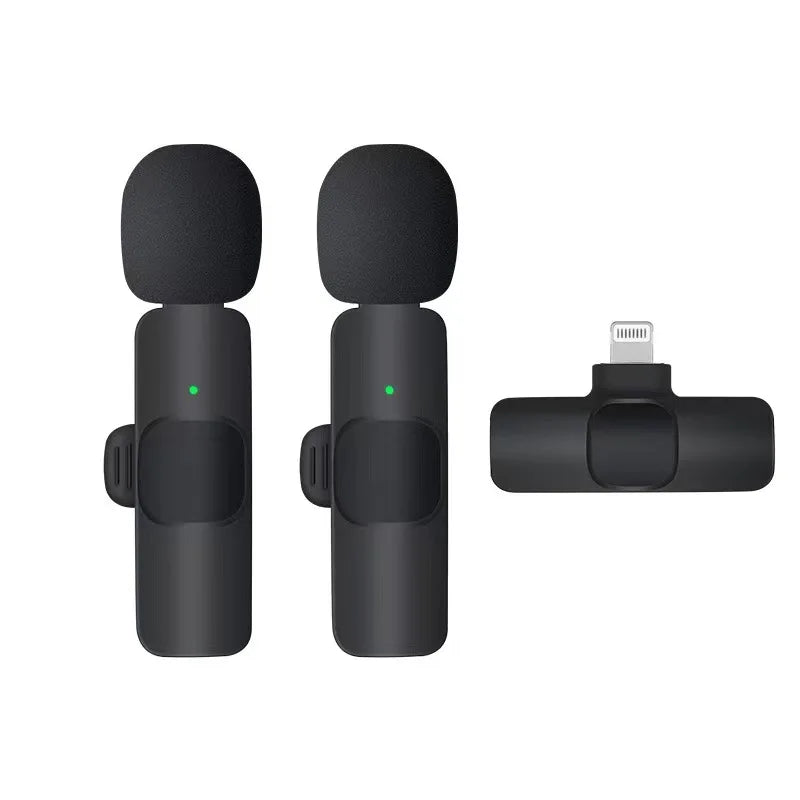 Basix 2.4G Wireless Lavalier Microphone Portable Audio