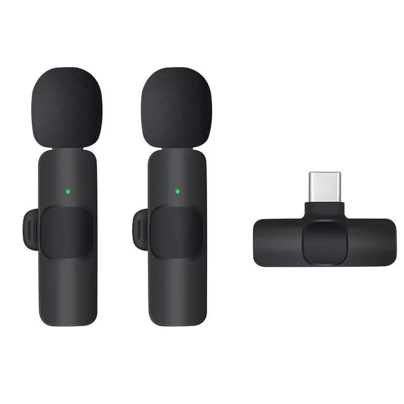 Basix 2.4G Wireless Lavalier Microphone Portable Audio