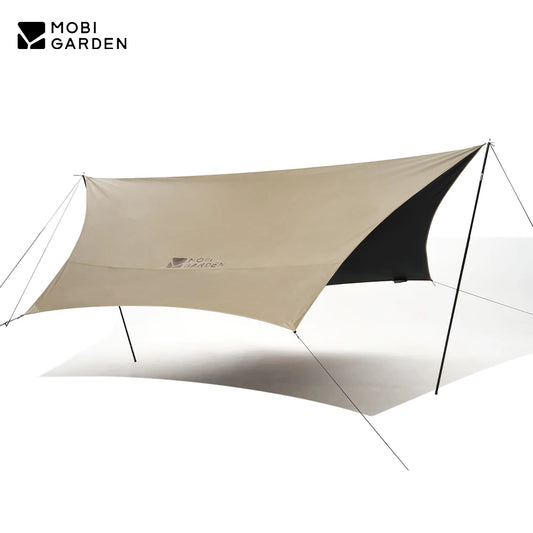 Moby Garden Camping Black Coating Tarp