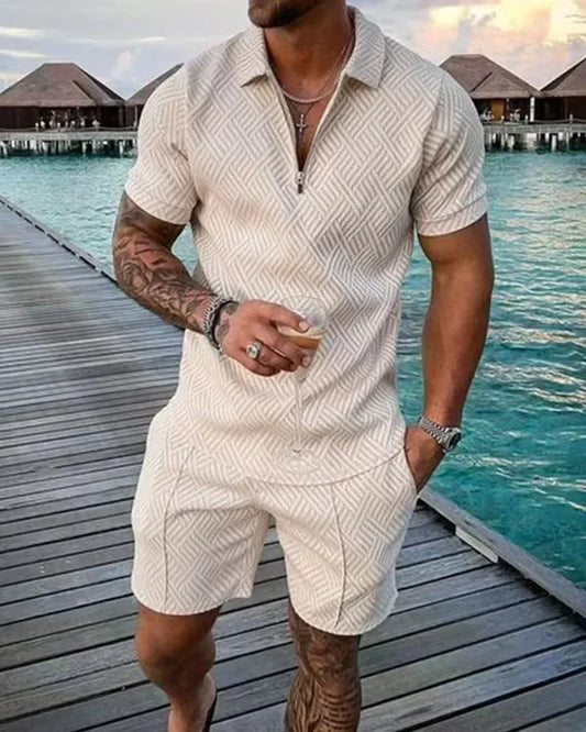 New 2025 Men's Polo Suit